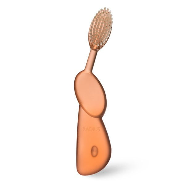 Зубная щетка для левшей Toothbrush Original, цвет оранжевый