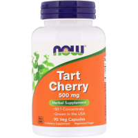 Вишня Концентрат 500мг Нау Фудс (Cherry Tart 500 mg, NOW Foods), 90 вегетарианских капсул