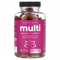 Идеальный мультивитамин для женщин (Multi, Perfect Women's Multivitamin) со вкусом малины, NutraChamps, 120 жевательных таблеток