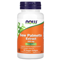 Экстракт ягод пальмы сереноа Нау Фудс (Saw Palmetto Extract Now Foods), 320 мг, 90 капсул