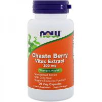 Экстракт витекса священного (Chaste Berry Vitex Extract Now Foods) 300 mg, 90 вегетарианских капсул