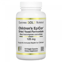 Детский Эпикор (Children's EpiCor), 125 мг, California Gold Nutrition, 120 вегетарианских капсул 