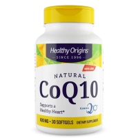 Кофермент Q10 (CoQ10) 600 мг, Healthy Origins, 30 гелевых капсул