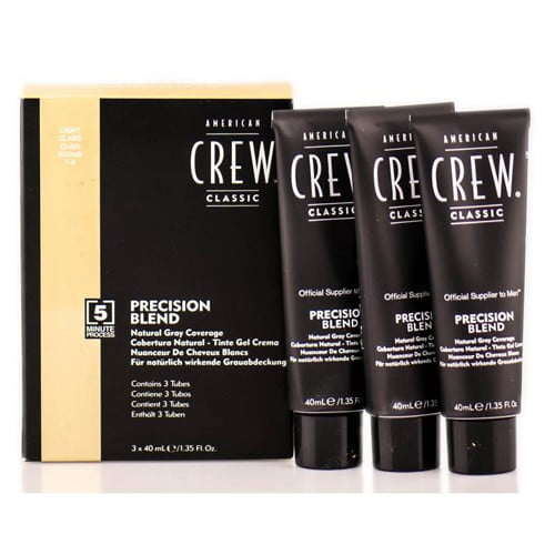 Краска для седых волос Аmerican Сrew Precision Blend Блонд 7/8 3*40 мл
