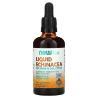 Детская жидкая Эхинацея  Нау Фудс (Kid's Liquid Echinacea NOW Foods) апельсиново-ванильный вкус, 59 мл