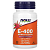 Витамин Е-400 Смесь Токофоролов (E-400 Natural), Now Foods, 50 гелевых капсул