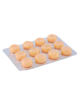 Пастилки гранат, куркума, имбирь (Pastil Nar & Zerdecal Zencefil Pomegranate & Turmeric & Ginger), Dr.Prüfer, 24 таблетки для рассасывания