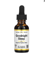 Средство для спокойного сна (Goodnight Sleep), California Gold Nutrition, 30 мл (1 жидк. унция)